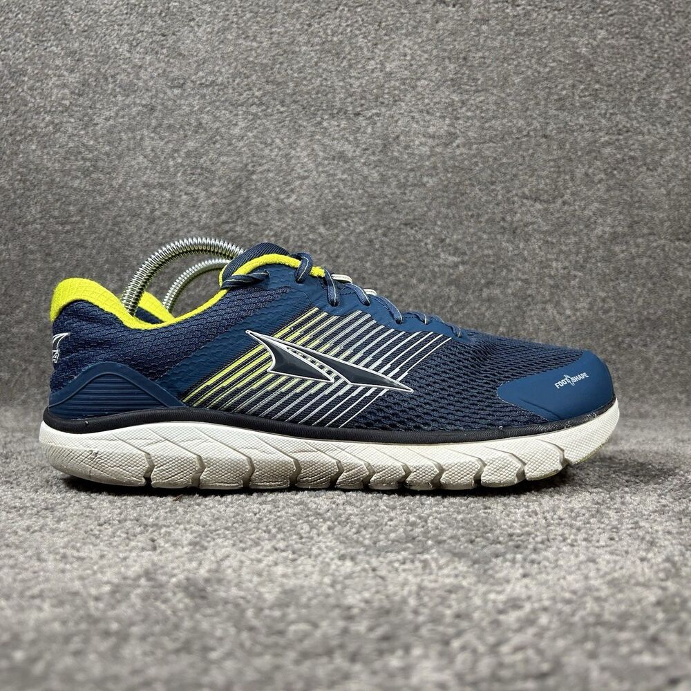 Altra Provision 4.0 Men's Size 9.5 Blue Athletic Running Shoes Used See Pictures